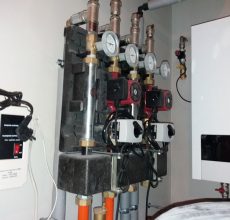 Установка манометра в систему отопления