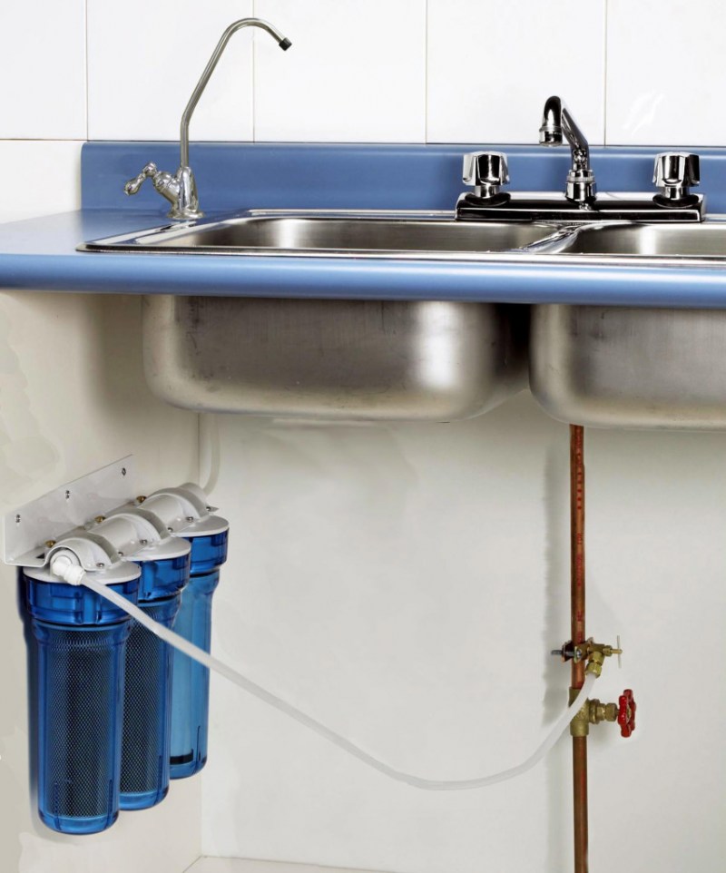 Фильтр воды на кухню под мойку