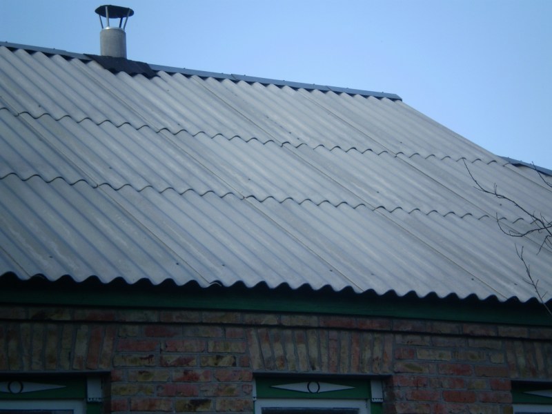 Срок службы шифера на крыше дома