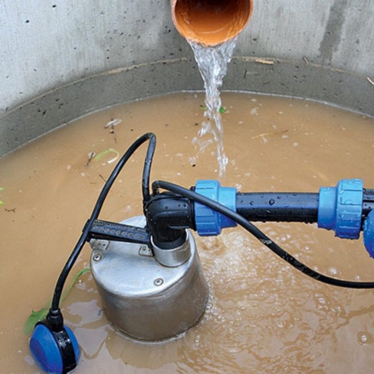 как сделать насос для откачки воды